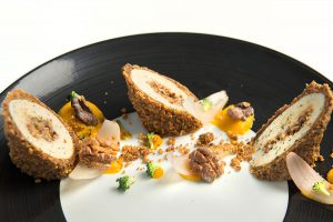 Ballotine de volailles aux herbes, champignons et noix - Le Verger de Barnabé