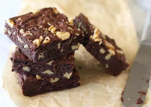 Brownie chocolat noix du Périgord - Le Verger de Barnabé