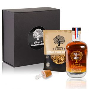 Duo Dégustation, un coffret gourmand original composé par le Verger de Barnabé